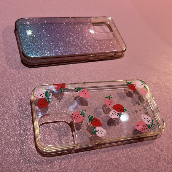 Kate Spade iPhone 12 Mini Phone Cases (Set of 2) 🍓✨ - Picture 5 of 6